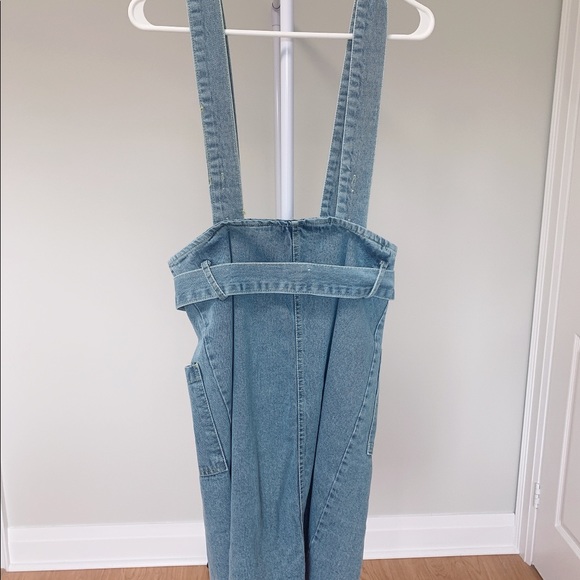 Denim Overall Skirt Multi wear - Picture 5 of 5